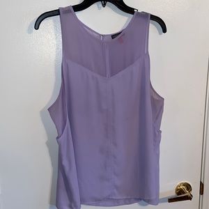Lilac Sleeveless Blouse